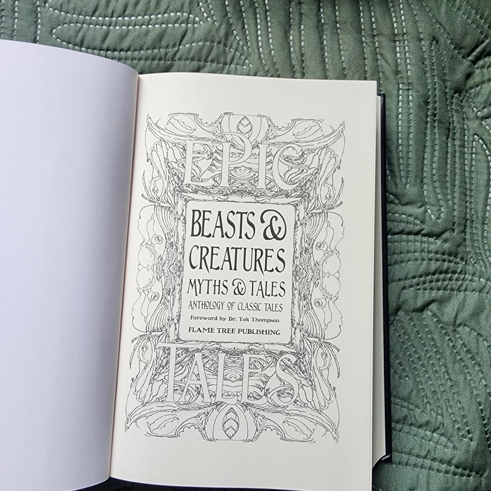 BEASTS & CREATURES MYTHS & TALES Epic Tales Gothic Fantasy Deluxe‎ Hardcover - Picture 6 of 7